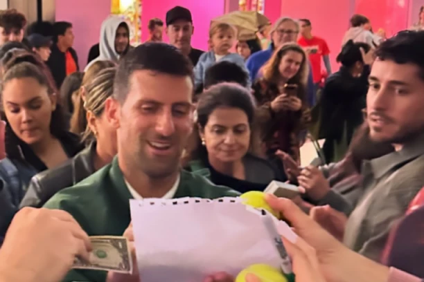 POPULARNIJI OD ELVISA: Novak Đoković NAPRAVIO POMETNJU u SAD! (VIDEO)