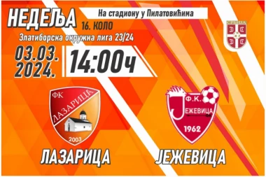 DERBI SEZONE U PILATOVIĆIMA: Utakmica koja će biti ispraćena u velikom broju!