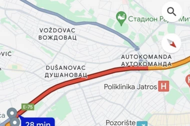 KOLAPS KOD PRAVNOG FAKULTETA, KRKLJANAC NA AUTO-PUTU! Potpuni haos na ulicama prestonice ovog jutra! (FOTO)