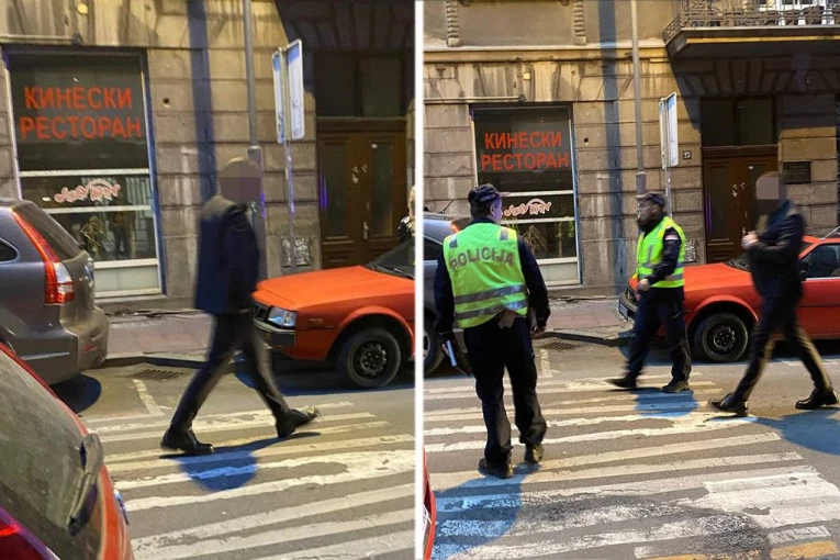 SAOBRAĆAJ U HAOSU, AUTOMOBIL PREPREČIO PUT! Vozaču pozlilo tokom vožnje u Vlajkovićevoj! (FOTO, VIDEO)