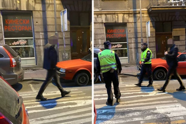 SAOBRAĆAJ U HAOSU, AUTOMOBIL PREPREČIO PUT! Vozaču pozlilo tokom vožnje u Vlajkovićevoj! (FOTO, VIDEO)