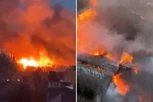 OGROMAN POŽAR U LONDONU: Vatru gasi više od 170 vatrogasaca (VIDEO)