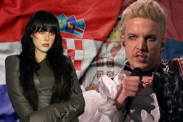 OVO JE MNOGIMA PROMAKLO: Pogledajte kako je REAGOVAO Bejbi Lazanja kad je Srbija PROŠLA U FINALE! Hit snimak (VIDEO)