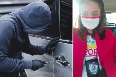 ŽENA ZMAJ! Policajka Gordana krenula na porođaj, a onda je iz automobila videla provalnika! U TEŠKIM BOLOVIMA POJURILA JE ZA NJIM, A ONDA GA JE I STIGLA! (FOTO)