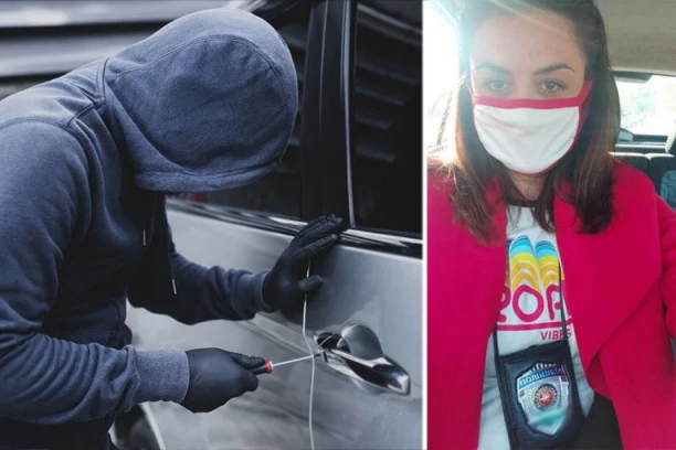 ŽENA ZMAJ! Policajka Gordana krenula na porođaj, a onda je iz automobila videla provalnika! U TEŠKIM BOLOVIMA POJURILA JE ZA NJIM, A ONDA GA JE I STIGLA! (FOTO)