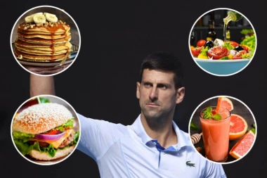 ČIME SE TO ĐOKOVIĆ HRANI, PA U 37. GODINI IGRA KAO NA BATERIJE? Evo šta Novak konzumira, pa se OPORAVI KAO OD ŠALE