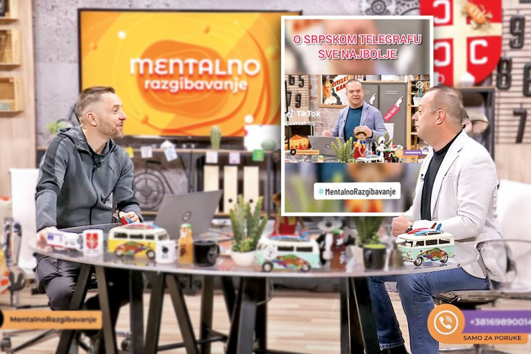 MENTALNO VREĐANJE  BOLESNE DECE, ŽENA I SRPSKOG TELEGRAFA: Bedna reakcija voditeljskog dvojca Nove S