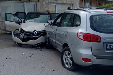 STRAVIČAN LANČANI SUDAR U ČAČKU! Devojka (19) povređena pri udaru četiri vozila! (FOTO)