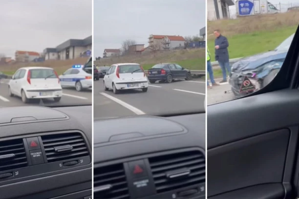 EVO KAKO SE DOGODIO LANČANI SUDAR NA MOKROLUŠKOM BRDU: Materijalna šteta velika, udes blokirao saobraćaj!  (VIDEO)