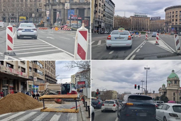 KO RADI U CENTRU BEOGRADA JUTROS JE SIGURNO ZAKASNIO NA POSAO: Trg Nikole Pašića POTPUNO PARALISAN - Kolona automobila do PRAVNOG FAKULTETA! OVO JE RAZLOG (FOTO+VIDEO)