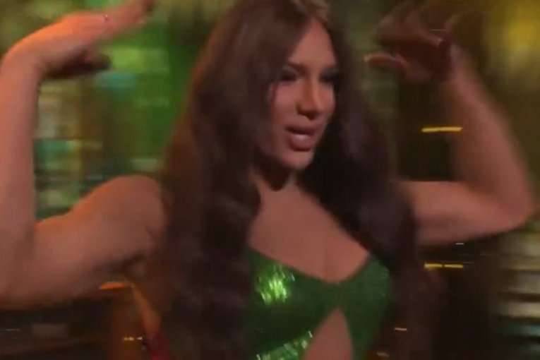 Alen Bičević kao Aleksandra Prijović u Tvoje lice zvuči poznato TLZP Hrvatska 