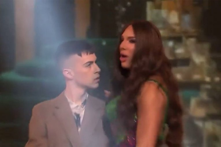 Alen Bičević kao Aleksandra Prijović u Tvoje lice zvuči poznato TLZP Hrvatska 