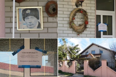 UBICA IZ NOVOG SADA DRŽI SLIKU POLITIČARA I DIVI MU SE! Monstrum na kuću stavio NJEGOVU SLIKU u koju gleda svaki dan dok pije kafu na terasi!