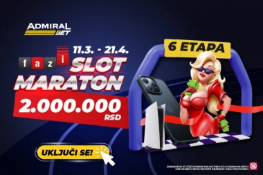 POČEO PRVI FAZI MARATON – NAJVEĆI NAGRADNI FOND ZA 6 NEDELjNIH ETAPA