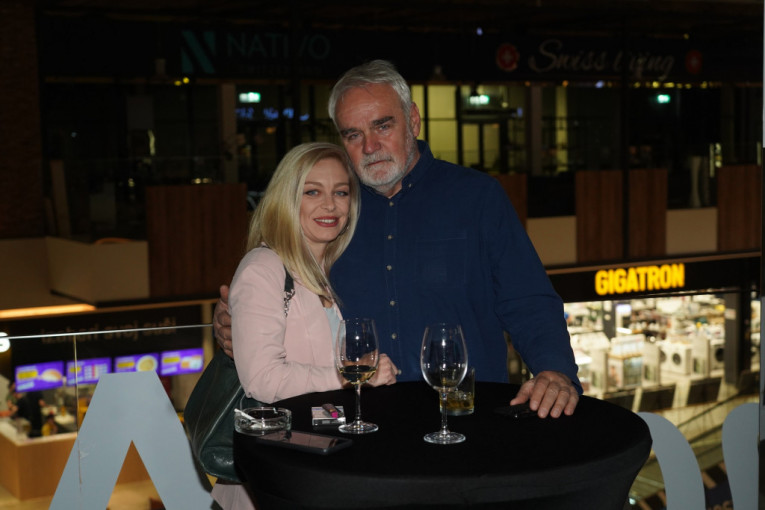 Slobodan Ćustić sa suprugom