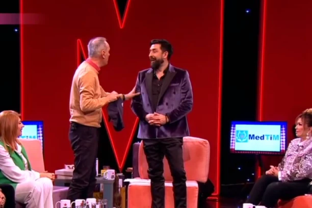 OGNJEN AMIDŽIĆ PREKINUO EMISIJU: Imao je važnu poruku, pa se obratio supruzi Mini uživo u programu!