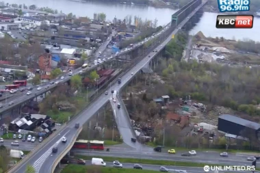 PREKO PANČEVCA MIC PO MIC! Izbegavajte OVE delove grada, haos u saobraćaju u Beogradu! (FOTO)