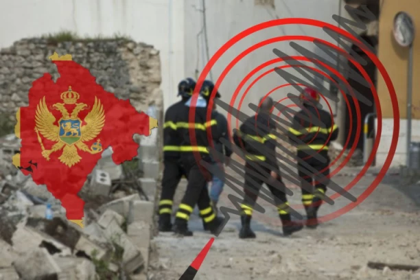 JOŠ JEDAN! Novi zemljotres pogodio CRNU GORU!