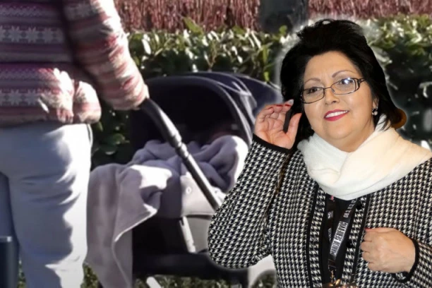 PAPARACO FOTKE SINA MARIJE ŠERIFOVIĆ: Ponosna baka Verica ga izvela u ŠETNJU, nećete verovati ko im PRAVI DRUŠTVO! (GALERIJA)