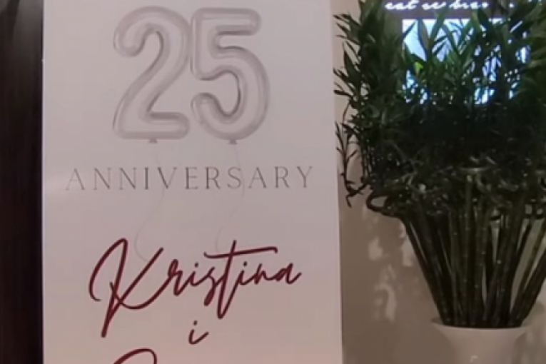 Godišnjica braka Sergeja i Kristine