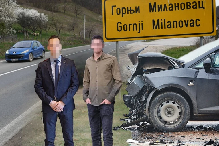 RADOVAN I NIKOLA NISU STALI NA ZNAK STOP, POKUPIO IH JE PIJANI VOZAČ?! Ovo su momci koji su stradali u nesreći u Gornjem Milanovcu! (FOTO)