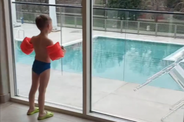 Marija Kulić sa Željkom u Sokobanji