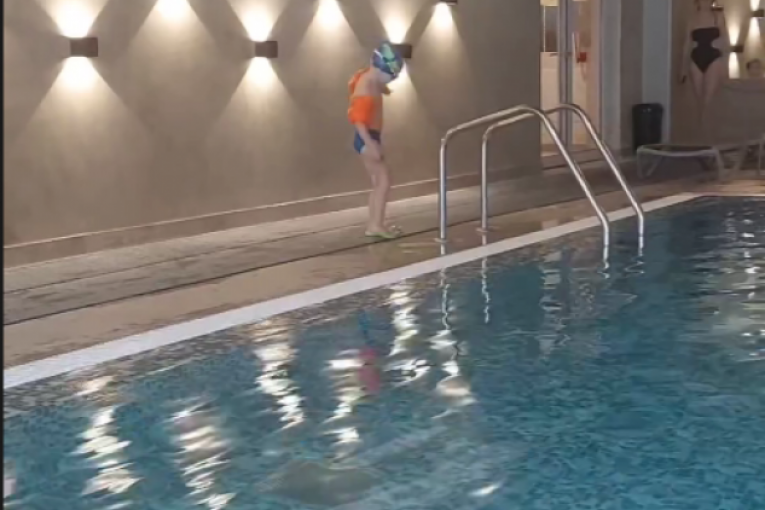 Marija Kulić sa Željkom u Sokobanji