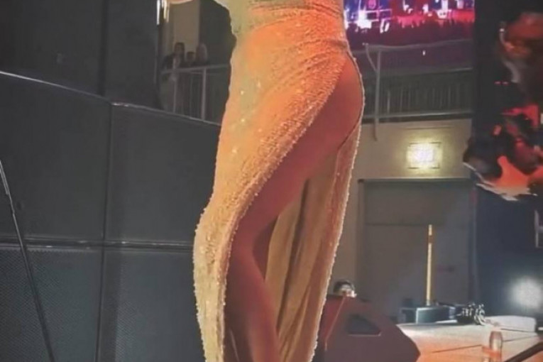 Ceca Ražnatović pokazala zadnjicu na nastupu u Mariboru