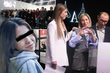 "ANGELINA JE IMALA VELIKE PLANOVE KOJE NIJE OSTVARILA": Potresne scene iz Sava Centra - majka ubijene devojčice se kroz suze zahvalila svima koji su pomogli!
