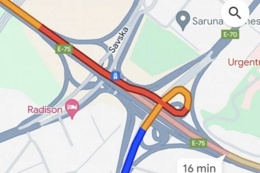 HAOS NA AUTO-PUTU I OKO AUTOKOMANDE! Ovi delovi Beograda "u crvenom" - naoružajte se strpljenjem! (FOTO)