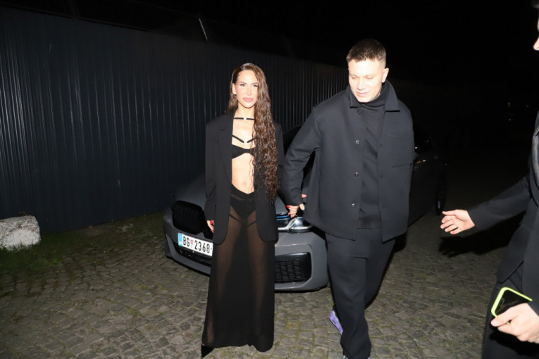 Nikolija i Relja  na promociji njenog novog albuma