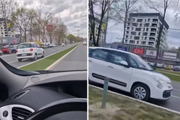 POGLEDAJTE SAMO ŠTA RADI OVAJ VOZAČ NA KARABURMI! Novi snimak bahate vožnje sve prenerazio! (VIDEO)