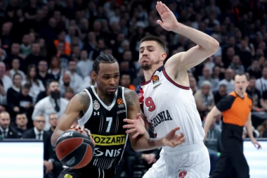 PARTIZAN PREŽIVEO HAUARDA I BASKONIJU! Centri OSTAVILI crno-bele u TRCI za plej-in! (VIDEO)