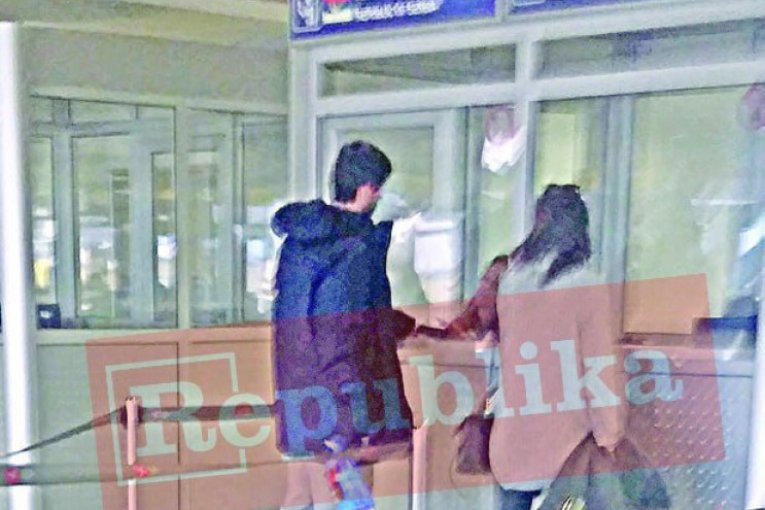 Jelisaveta Orašanin i Miloš Teodosić