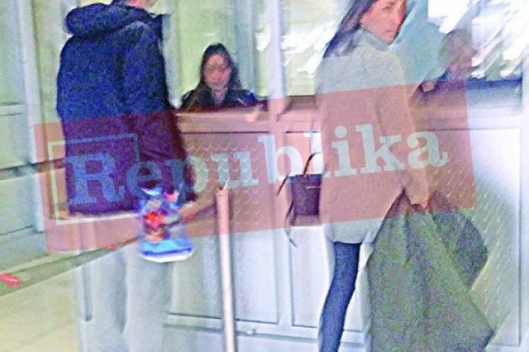 Jelisaveta Orašanin i Miloš Teodosić