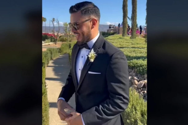 MLADOŽENJA JE KRENUO KA MLADI, A GOSTI SU ŠOKIRANO GLEDALI U NJEGOVE CIPELE: Zbog poruke koju je poslao svi su bili zaprepašćeni! (VIDEO)