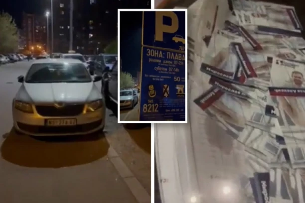 BAHATO! POSLANIK BORISLAV NOVAKOVIĆ UZURPIRAO KOLOVOZ: Parkira gde mu se ćefne (VIDEO)