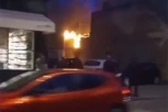 OGROMAN POŽAR  NA VOŽDOVCU! Sve se ori od sirena, veliki plamen nad ovim delom Beograda! (VIDEO)