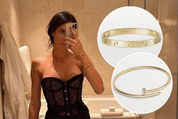 JELISAVETA ORAŠANIN SAMO NA RUCI NOSI 12.000 EVRA: Teodosić kupio lepoj glumici besne KOMADE ZLATA! (FOTO)