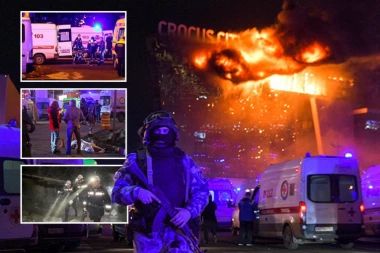 VIŠE OD 80 MRTVIH, RUSIJA ZAVIJENA U CRNO: Ovako je počeo teroristički napad u srcu Moskve, TERORISTI SEJALI SMRT PO DVORANI (FOTO+VIDEO)