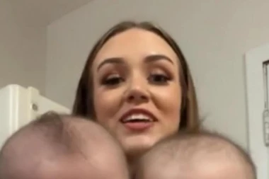 ŽENA RODILA BLIZANCE KOJI IMAJU GLAVU VEĆU OD NJE SAME: Kada je pokazala kako ih NOSI, svi se ZAPREPASTILI (VIDEO)
