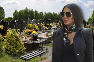 MAJA MARINKOVIĆ TUMARA PO GROBLJU: Taki roni suze, obelodanio detalje koji teraju JEZU U KOSTI!