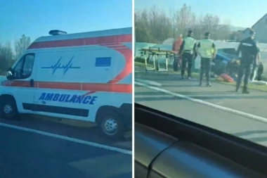 POVREĐENO DEVET OSOBA, TROJE TEŽE: Stravičan udes na auto-putu kod Leskovca (VIDEO)
