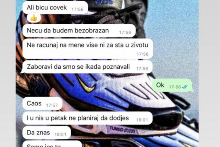 Tara Simov objavila prepiske sa Danilom Raičevićem