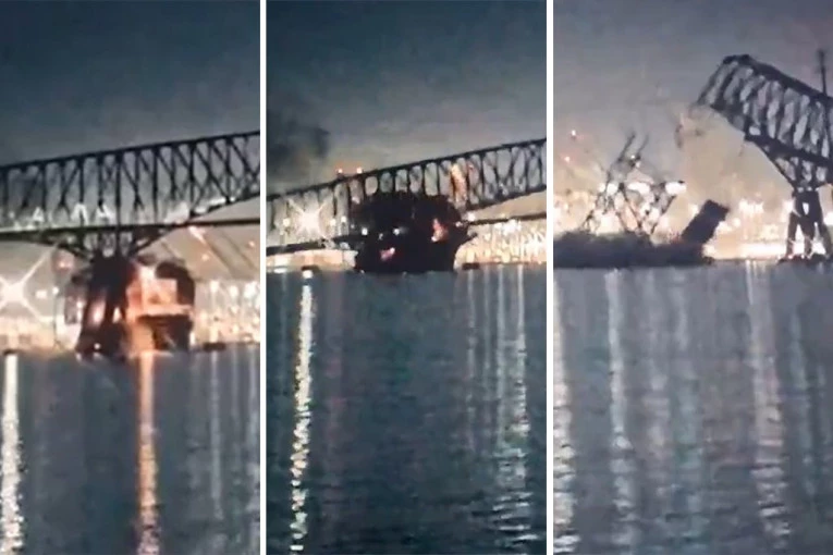 MLADIĆ PREŽIVEO ZA DLAKU, JEDVA USPEO DA PREĐE MOST KOJI SE SRUŠIO! Tri minuta ga je delilo od TRAGEDIJE!