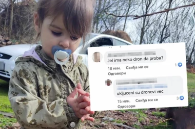 DRONOVI I PSI TRAGAČI TRAŽE NESTALU DANKU (2)? U potragu za devojčicom uključeno više od 200 ljudi!