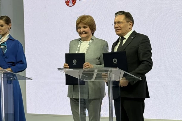 Ministarka Danica Grujičić potpisala Memorandum o razumevanju sa Državnom korporacijom za nuklearnu energiju „Rosatom“