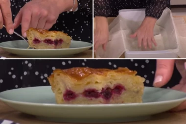 MAKEDONSKA PITA SA VIŠNJAMA: Priprema se skroz drugačije od naše, preliva agdom, a koliko je tek ukusna (FOTO)