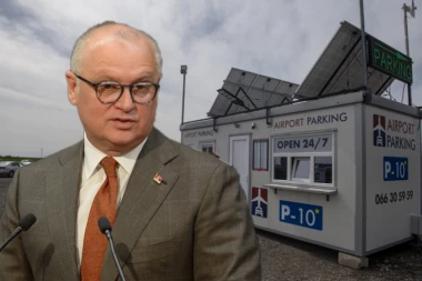 VESIĆ: Zatvaramo nelegalni izlaz sa divljeg parkinga kod aerodroma Nikola Tesla
