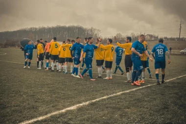 VREMENSKI USLOVI ZA PAMĆENJE: Tim iz Kalenića se odlično snašao na teškom gostovanju u Zdravčićima! (VIDEO)